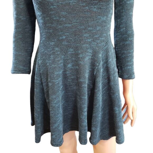 American Eagle Outfitters 3/4 Sleeve Knit Fit & Flare Dress Sz XS - Picture 7 of 15